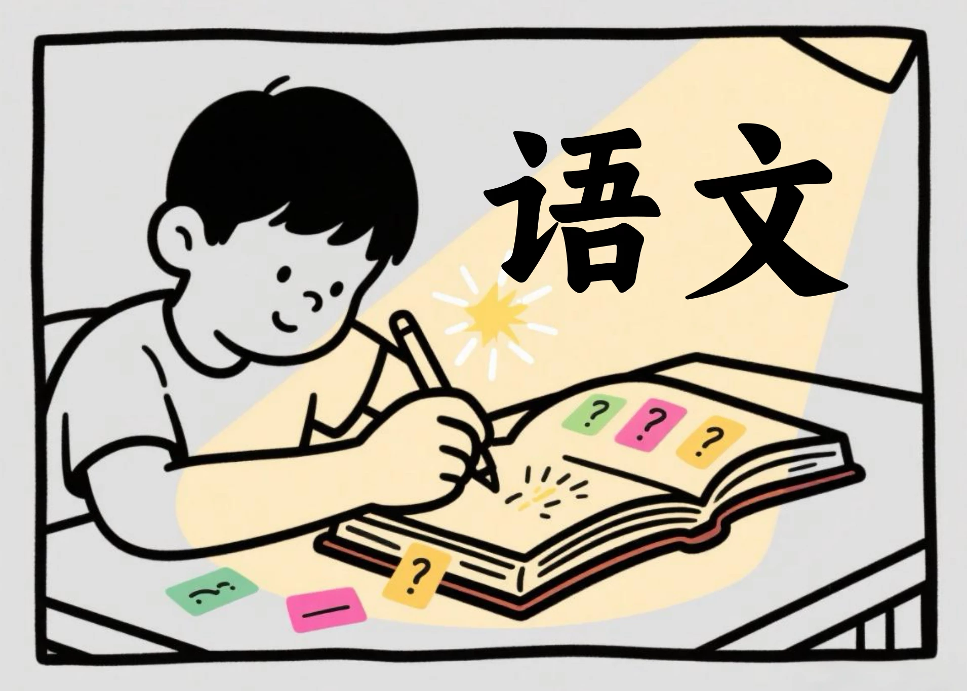 學(xué)語文課文的時候