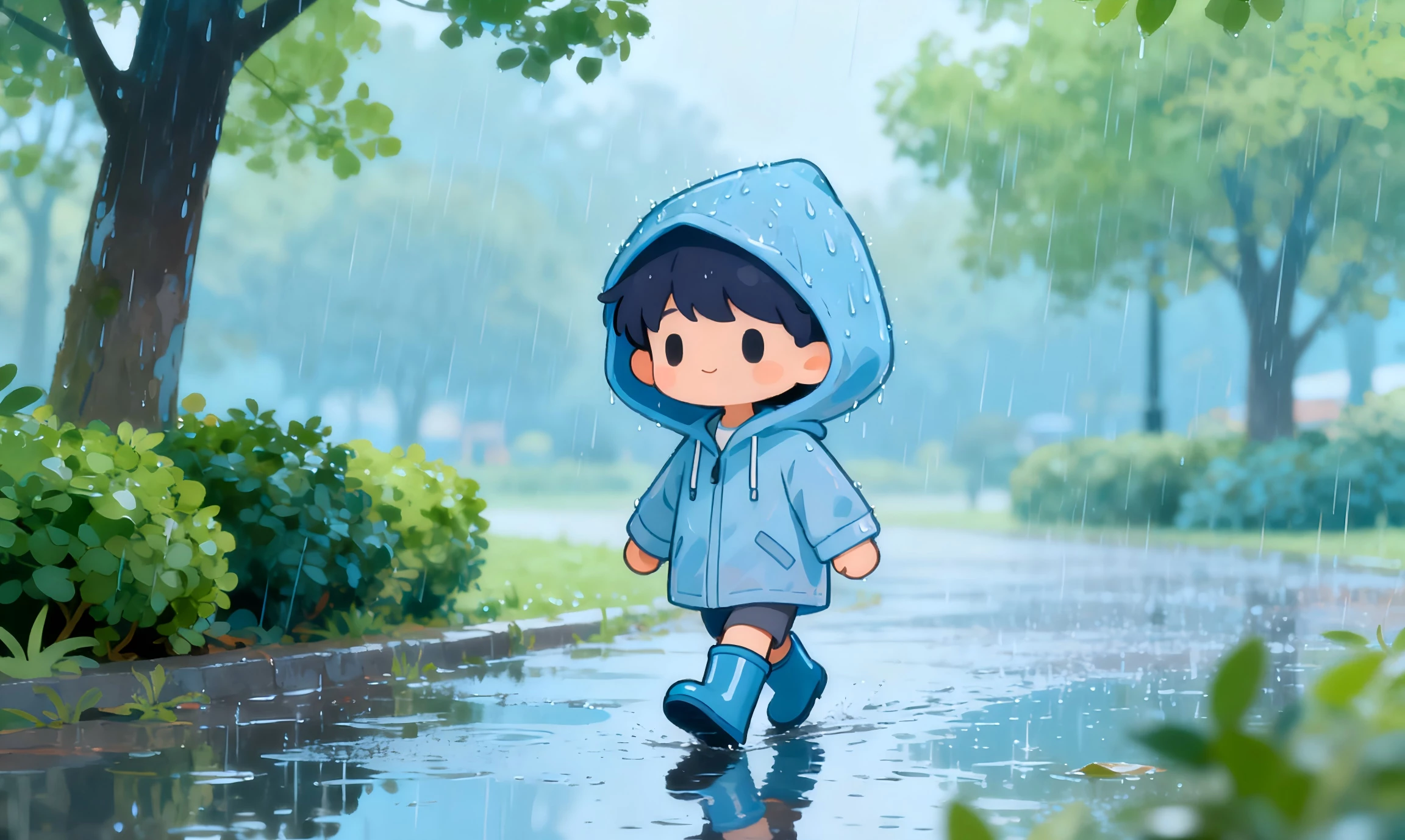《雨的四季》这篇