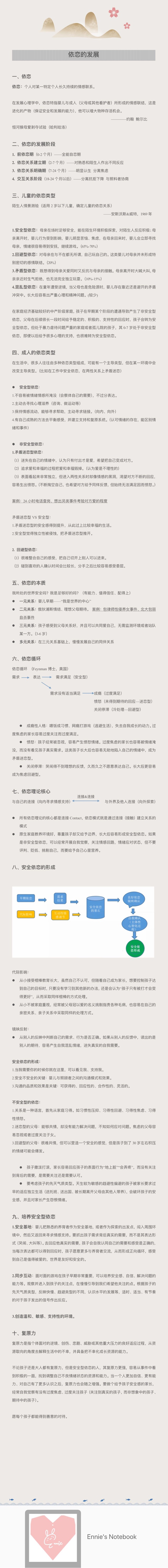 講座筆記02:依戀