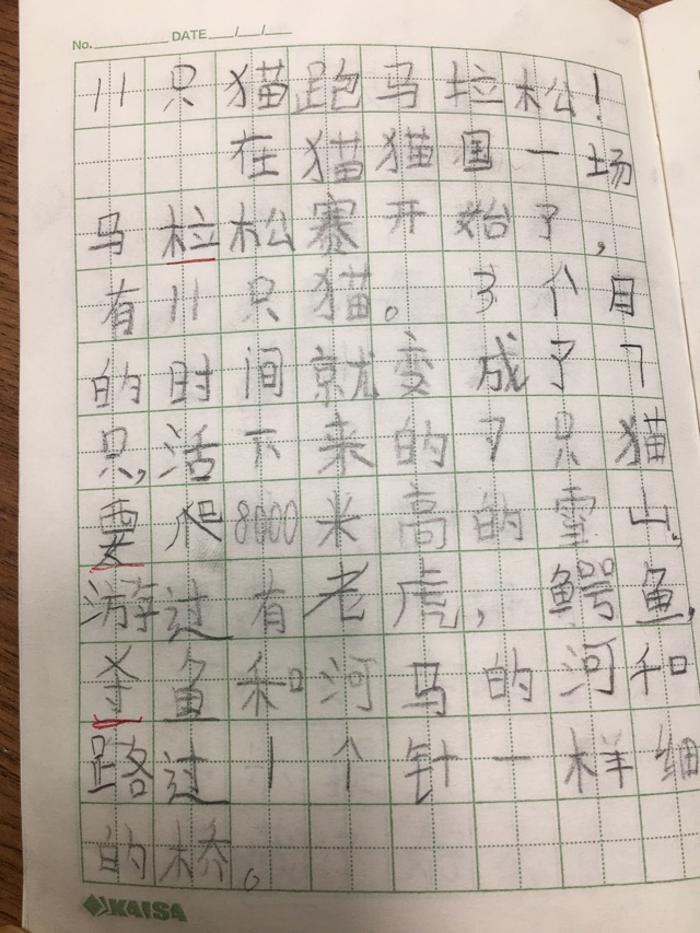 4月小作文打卡