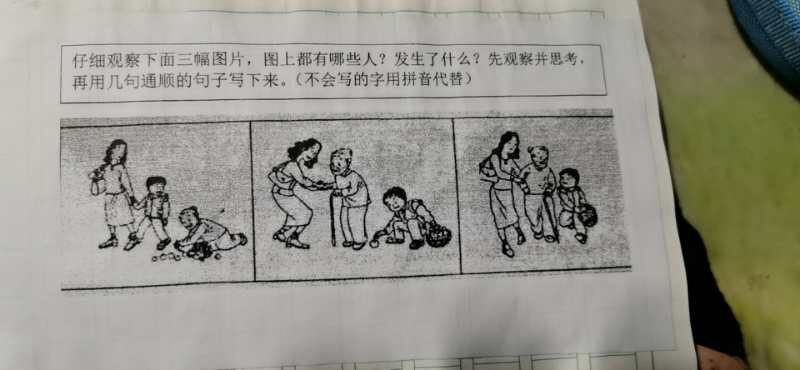 看圖說(shuō)話(huà)