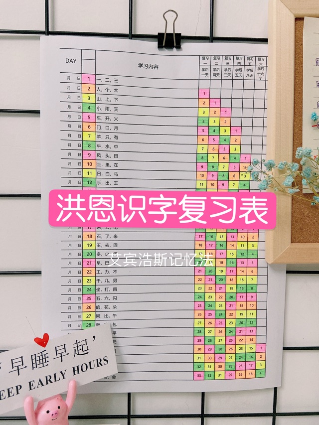 ??洪恩識(shí)字復(fù)習(xí)