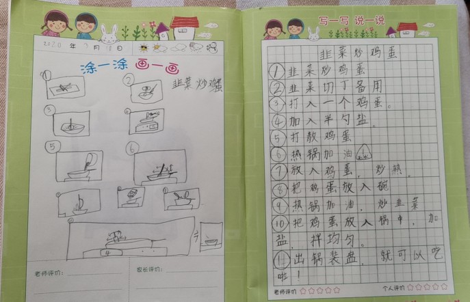 做菜5分鐘，寫作1