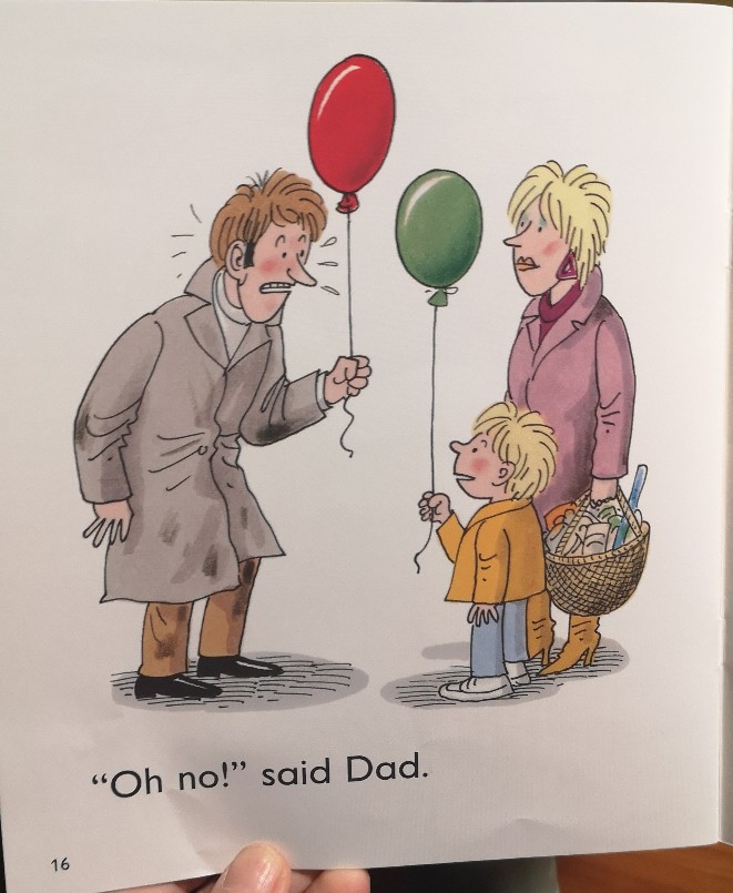 kippers balloon 牛津树绘本故事图片-牛津树l2拓展阅读 kippers