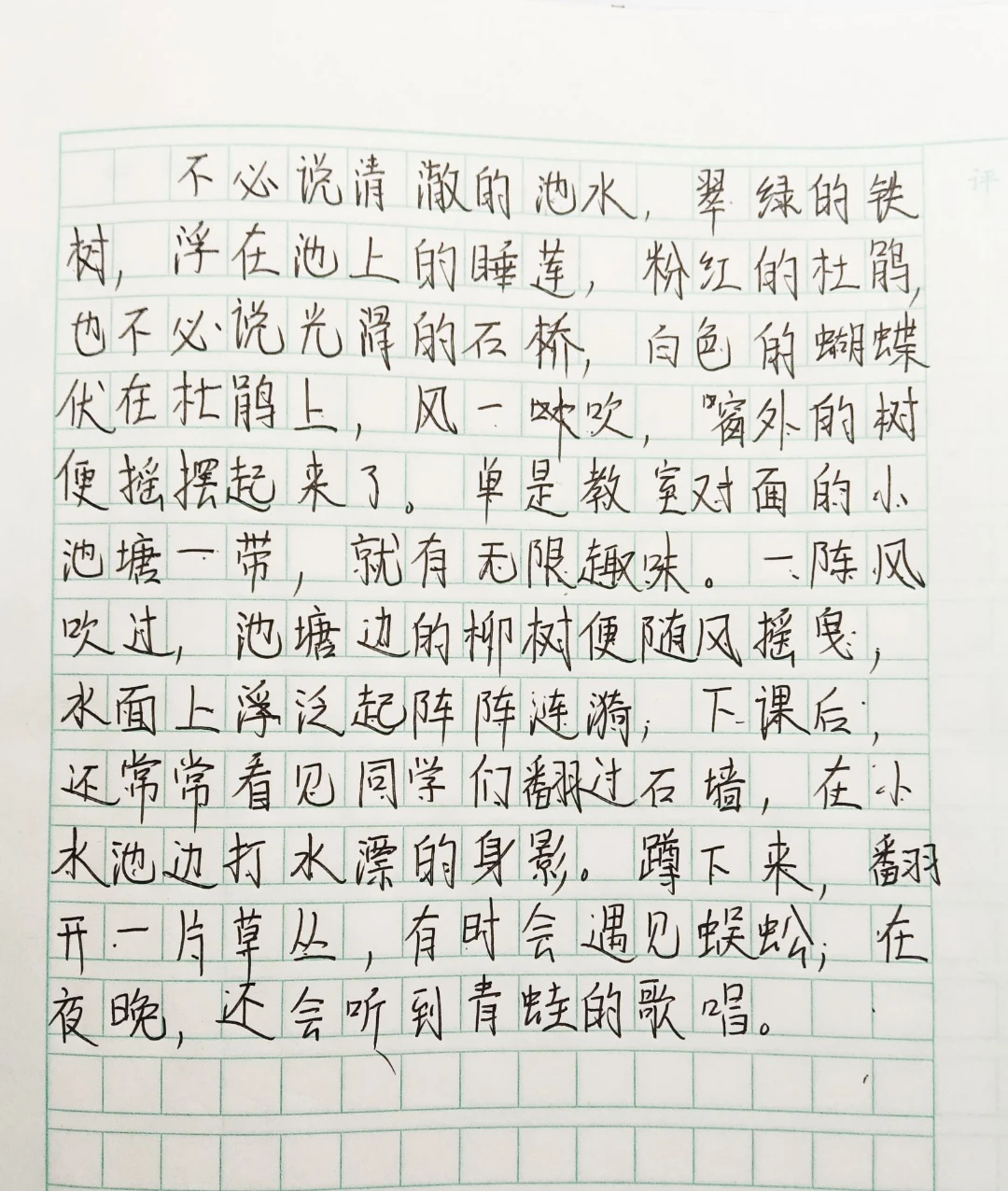 從小池塘到教室