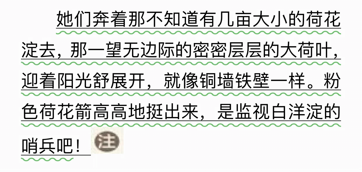 讀書筆記之白洋淀