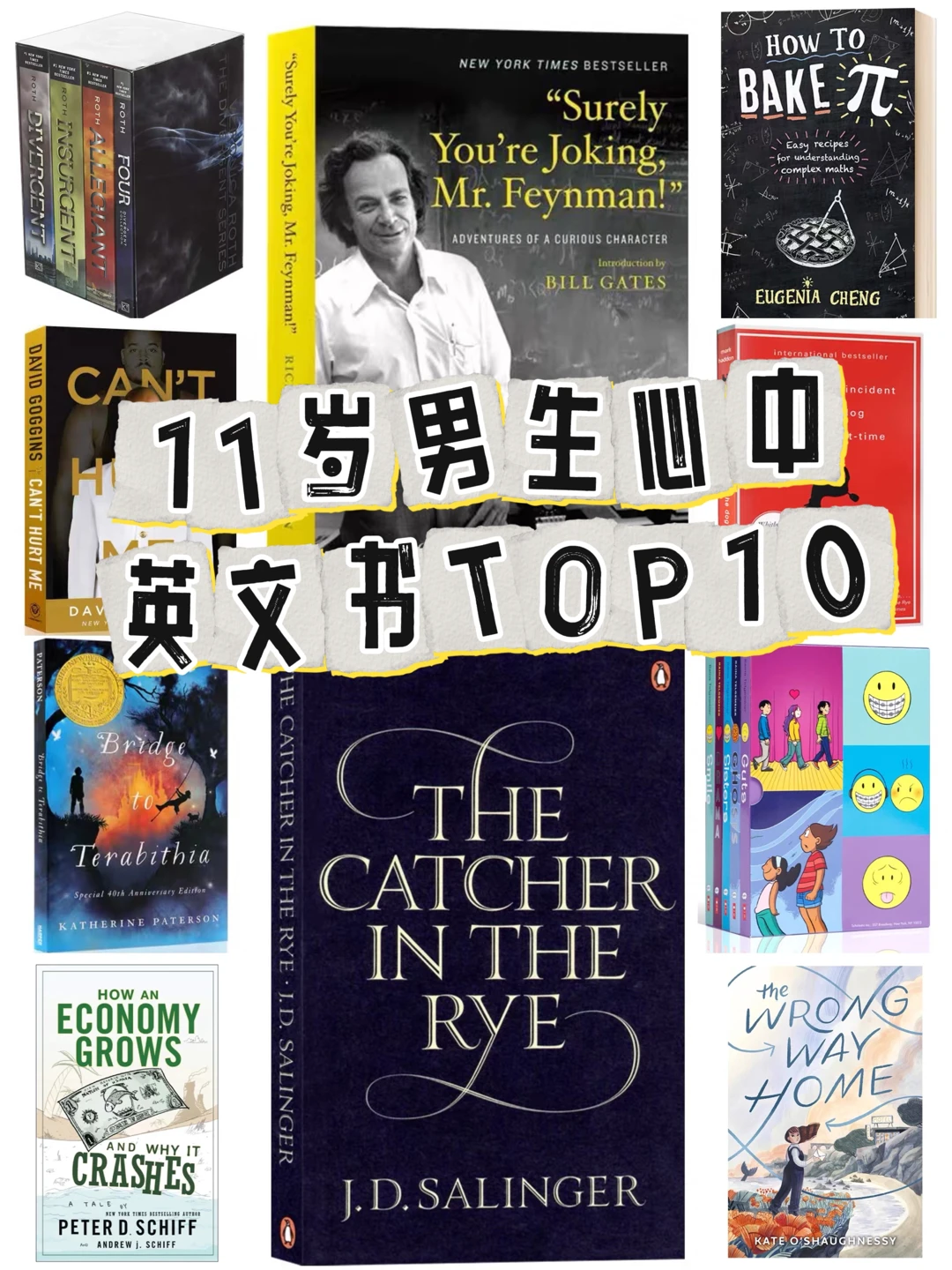 11岁男生英文书单