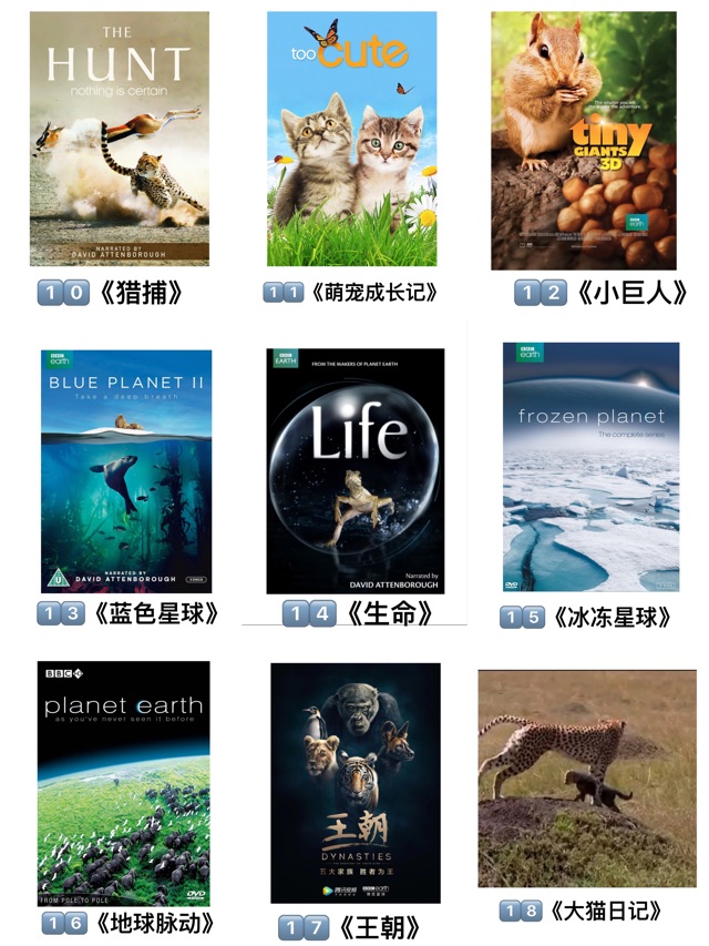 【干货】63部适合儿童看的宝藏纪录片