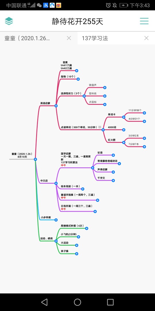 童童8月11天256天