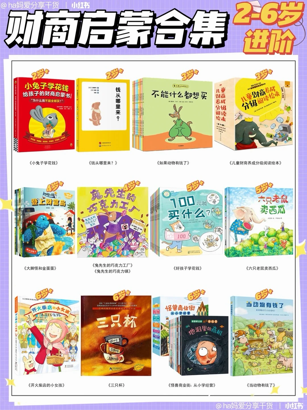 2-6岁｜硬核财商