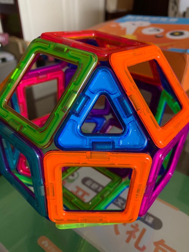 磁力片初级玩法～球