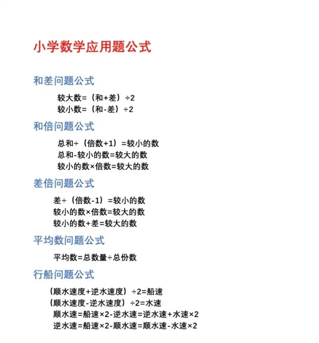 小學(xué)數(shù)學(xué)應(yīng)用題公