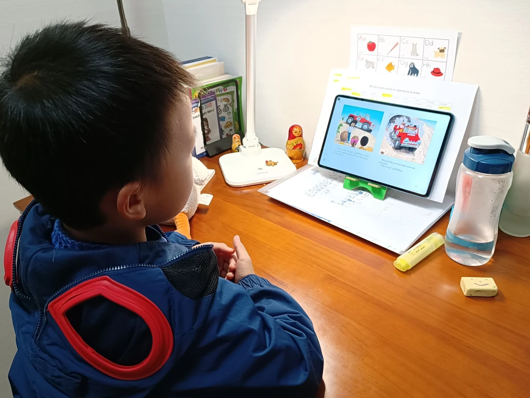 听力带动阅读，最