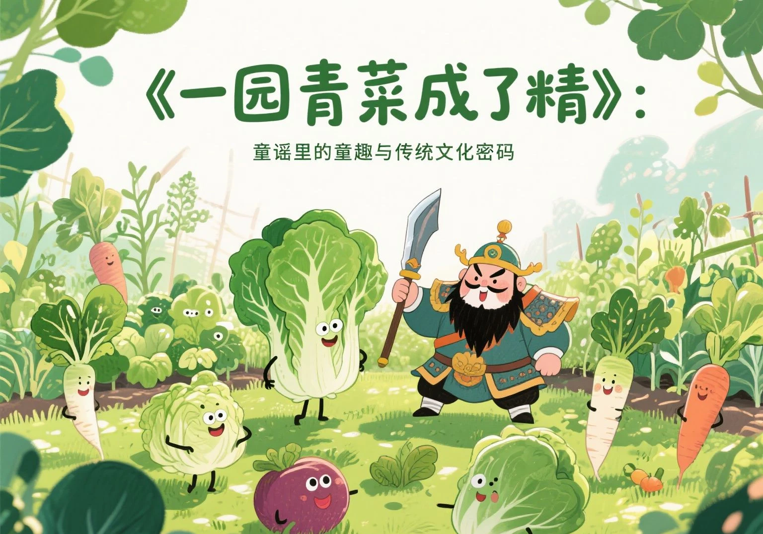 读《一园青菜成了
