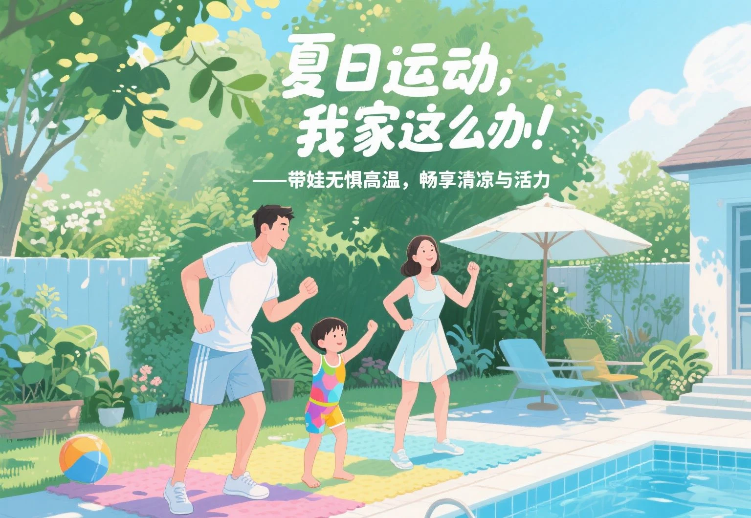夏日運(yùn)動(dòng)，我家這