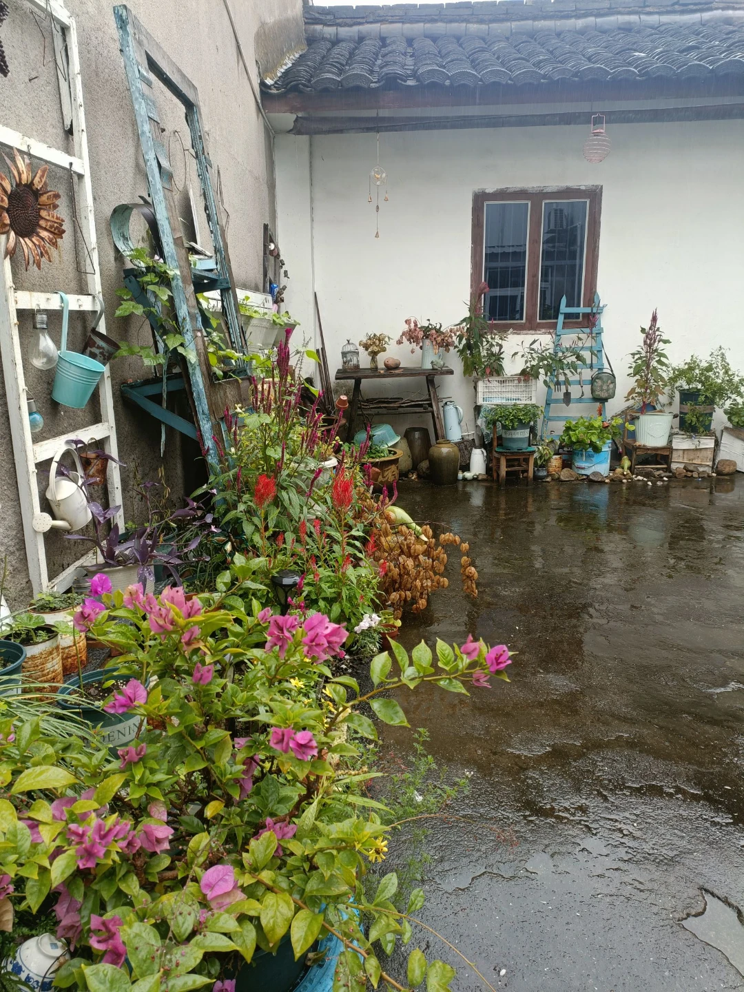 國(guó)慶第六天，下雨