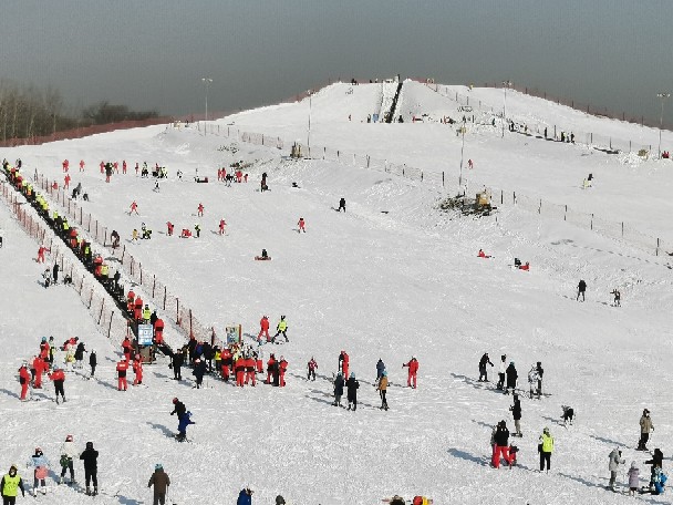 迎冬奧慶新年滑雪