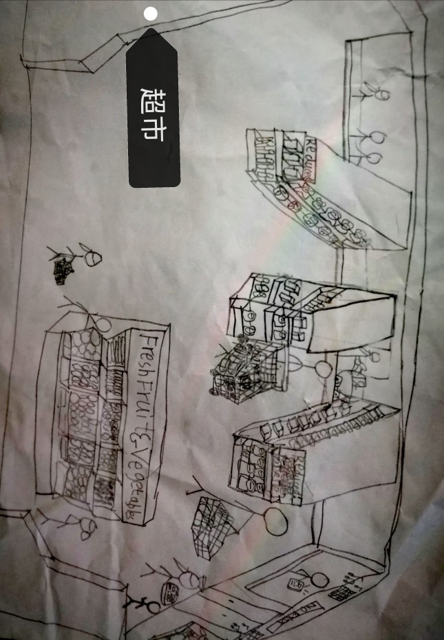 最近娃畫的畫