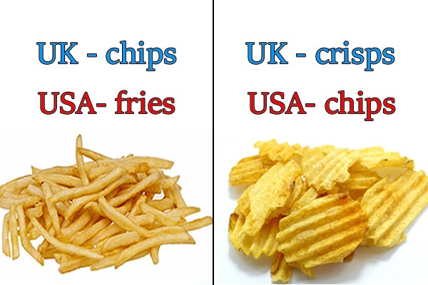 crisps，fries，c