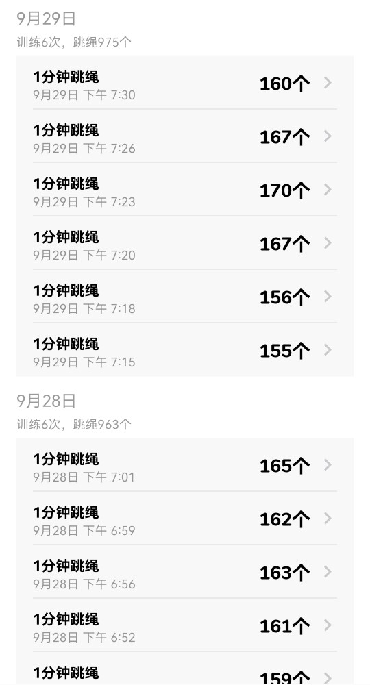 2021.9.28跳繩記