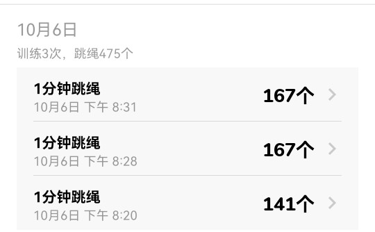 跳繩記