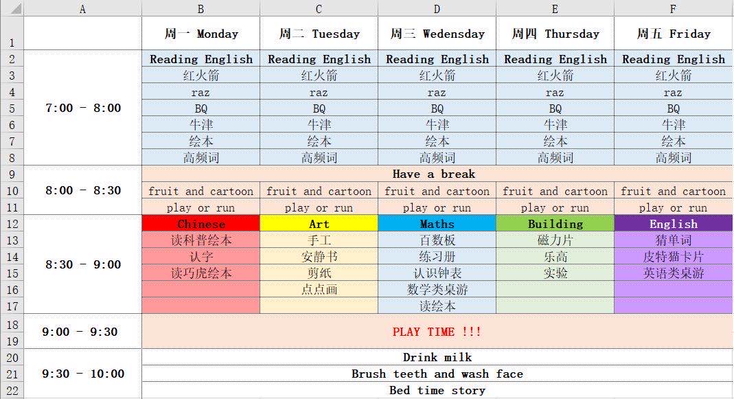 四周歲寶寶 陪玩