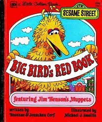 Big Bird's Red Book (Little Golden Book)